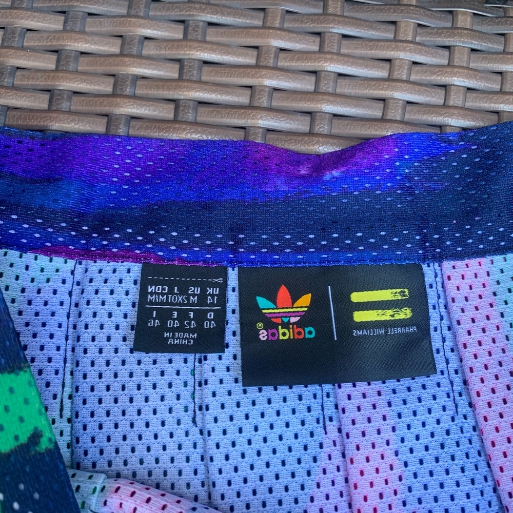Adidas by Pharrell Williams colorful camo Tennis Skirt. - Picture 5 of 5